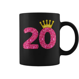 Funny 20Th Party Number 20 Year Old Girls 20Th Birthday Coffee Mug - Thegiftio UK