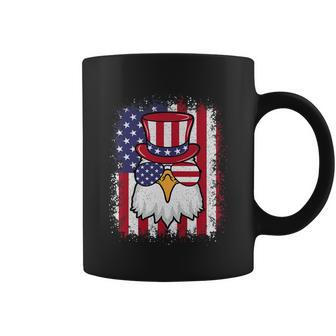 Funny 4Th Of July American Flag Patriotic Eagle Usa Coffee Mug - Monsterry AU