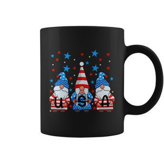 Funny 4Th Of July Gnomes Patriotic American Flag Cute Gnome Meaningful Gift Coffee Mug - Monsterry