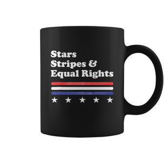 Funny 4Th Of July Stars Stripes And Equal Rights Coffee Mug - Monsterry CA