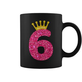 Funny 6Th Party Number 6 Year Old Girls 6Th Birthday Coffee Mug - Thegiftio UK