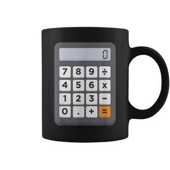 Funny Accountant Halloween Costume Outfit Math Calculator Coffee Mug - Thegiftio UK