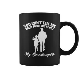 Funny & Cute Granddaughter And Grandfather Tshirt Coffee Mug - Monsterry