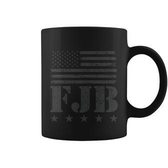 Funny Anti Biden Fjb Anti Biden American Flag Coffee Mug - Monsterry UK