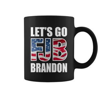 Funny Anti Biden Fjb Lets Go Brandon Fjb Flag Image Apparel Coffee Mug - Monsterry UK