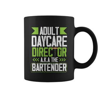 Funny Bar Or Bartender Adult Daycare Or Bartender Meaningful Gift Graphic Design Printed Casual Daily Basic Coffee Mug - Thegiftio UK