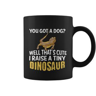Funny Bearded Dragon Graphic Pet Lizard Lover Reptile Gift Coffee Mug - Monsterry CA