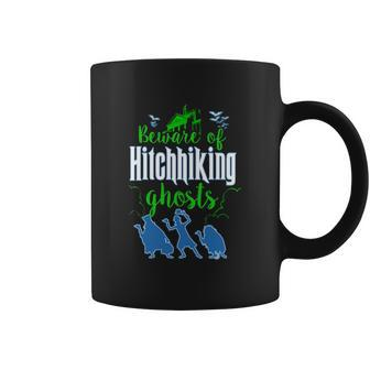 Funny Beware Of Hitchhiking Ghosts Halloween Costume Funny Shirt Coffee Mug - Thegiftio UK