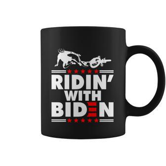 Funny Biden Falls Off Bike Joe Biden Ridin With Biden Coffee Mug - Monsterry DE