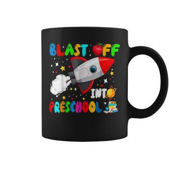 Funny Blast Off Into Preschool Welcome Back To School Coffee Mug - Thegiftio UK