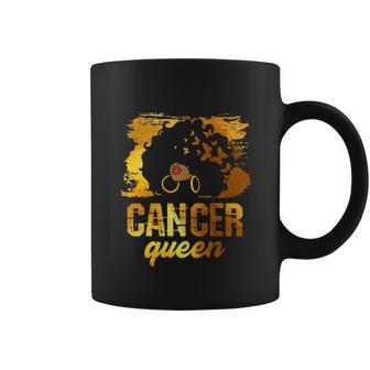 Funny Cancer Queen Afro Born In June 21 To July 22 Birthday Coffee Mug - Monsterry AU