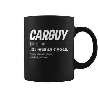 Funny Car Guy Definition Meaningful Gift Graphic Design Printed Casual Daily Basic Coffee Mug - Thegiftio UK
