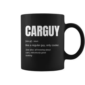 Funny Car Guy Gift Cool Gift Carguy Definition Great Gift Graphic Design Printed Casual Daily Basic Coffee Mug - Thegiftio UK