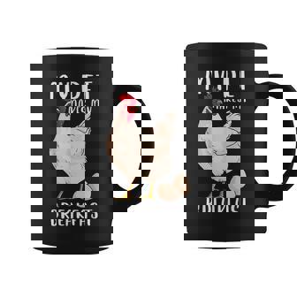 Funny Chicken My Pet Makes My Breakfast Farm Eggs Coffee Mug - Thegiftio