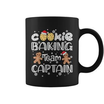 Funny Christmas Cookie Baking Team Captain Gingerbread Xmas Graphic Design Printed Casual Daily Basic Coffee Mug - Thegiftio UK