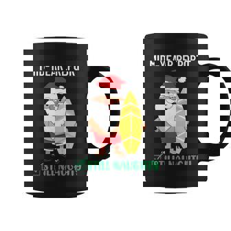 Funny Christmas In July Santa Beach Mid Year Still Naughty Coffee Mug - Thegiftio UK