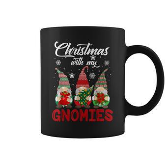 Funny Christmas Just Hanging With My Gnomies Pamajas Family Coffee Mug - Thegiftio UK
