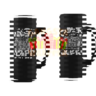 Funny Cute Christmas Gangsta Wrapper T-Shirt Graphic Design Printed Casual Daily Basic Coffee Mug - Thegiftio UK