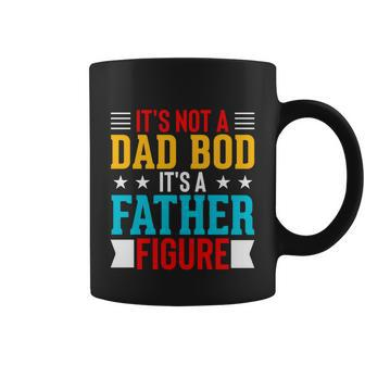 Funny Dad Bod Father Figure Quote Fathers Day Graphic Design Printed Casual Daily Basic Coffee Mug - Thegiftio UK