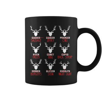 Funny Deer Hunting Hunters All Of Santas Reindeer Coffee Mug - Thegiftio UK