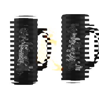 Funny Dog Mom Rottweiler I Love Mom Tattoo Gifts Womens V2 Coffee Mug - Thegiftio