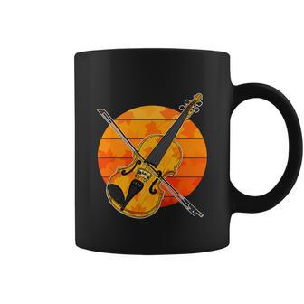 Funny Fall Violin Violinist Autumn Thanksgiving String Player Graphic Design Printed Casual Daily Basic Coffee Mug - Thegiftio UK