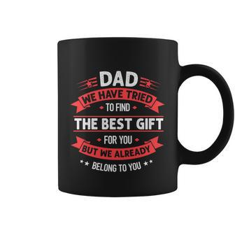Funny Fathers Day Meaningful Gift Dad From Daughter Son Wife For Daddy Gift Coffee Mug - Monsterry UK