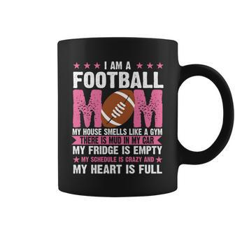 Funny Football Mom Quote Fan Coffee Mug - Monsterry CA