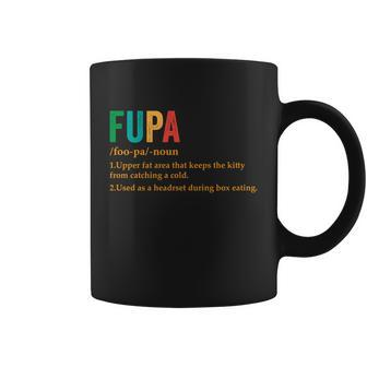 Funny Fupa Definition Shirt Vintage Fupa Definition Graphic Design Printed Casual Daily Basic Coffee Mug - Thegiftio