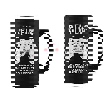 Funny Gamer Offline Enjoy My Presence Gaming Coffee Mug - Thegiftio