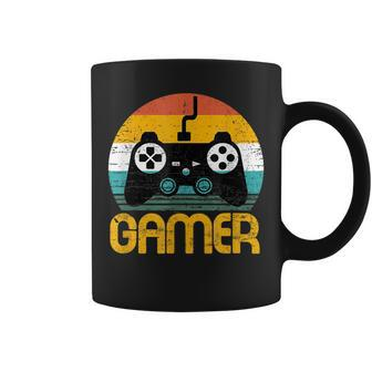 Funny Gamer Vintage Video Games Gaming Gift For Boys Men Coffee Mug - Thegiftio UK