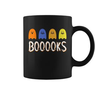Funny Halloween Books Spooky Ghost Funny Halloween Graphic Design Printed Casual Daily Basic Coffee Mug - Thegiftio