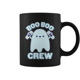 Funny Halloween Cute Halloween Boo Boo Crew Band Aid Ghost Graphic Design Printed Casual Daily Basic Coffee Mug - Thegiftio UK