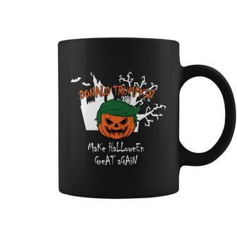 Funny Halloween Donald Trump Make Halloween Great Again Graphic Design Printed Casual Daily Basic Coffee Mug - Thegiftio UK