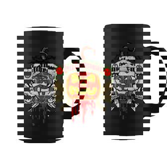 Funny Halloween Halloween Skulls Bloody Pumpkin Graphic Design Printed Casual Daily Basic Coffee Mug - Thegiftio