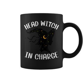 Funny Halloween Head Witch In Charge For Women Coffee Mug - Seseable
