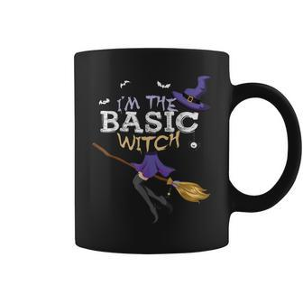 Funny Halloween Im The Basic Witch Matching Group Coffee Mug - Seseable