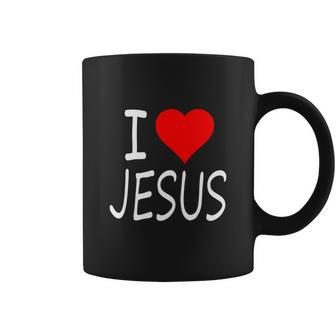 Funny I Love Jesus Cross Christian Religious God Jesus Coffee Mug - Thegiftio UK