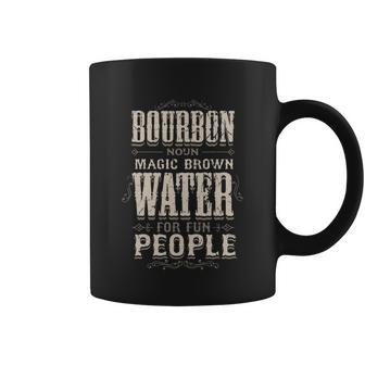 Funny Ing Quote Magic Brown Water Bourbon Definition Gift Graphic Design Printed Casual Daily Basic Coffee Mug - Thegiftio UK