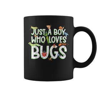 Funny Insect Just A Boy Who Loves Bug Gift Fashion Cute Coffee Mug - Thegiftio UK