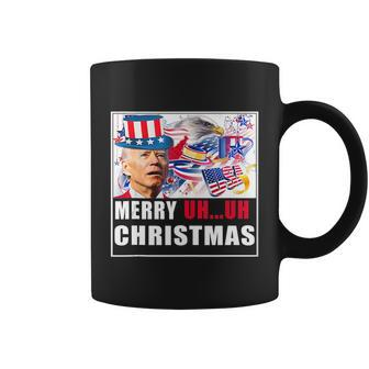 Funny Joe Biden Happy Christmas In July Usa Flag Coffee Mug - Monsterry DE