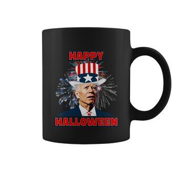 Funny Joe Biden Happy Halloween For 4Th Of July Coffee Mug - Monsterry DE