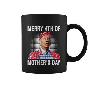 Funny Joe Biden Merry 4Th Of Mothers Day Confused Joe Coffee Mug - Thegiftio UK