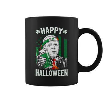 Funny Leprechaun Biden Happy Halloween For St Patricks Day Graphic Design Printed Casual Daily Basic Coffee Mug - Thegiftio
