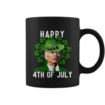 Funny Leprechaun St Patricks Day Joe Biden Happy 4Th Of July Biden St Patricks Day Tshirt Coffee Mug - Monsterry