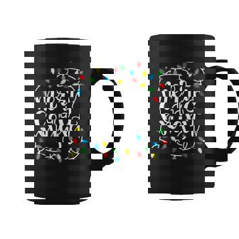 Funny Merry And Bright Christmas Lights Xmas Holiday Coffee Mug - Thegiftio