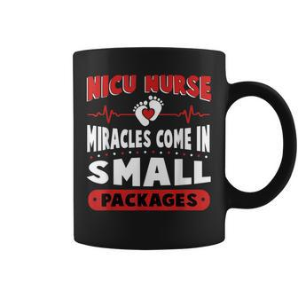Funny Miracle Neonatal Intensive Care Unit Nicu Nurse Coffee Mug - Seseable