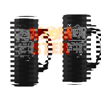 Funny Momster Halloween Mom Pumpkin Costume Family Matching Coffee Mug | Seseable CA