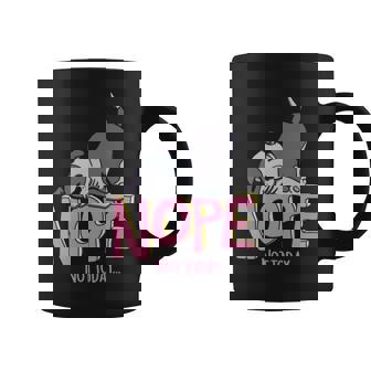 Funny Nope Pitbull Breed With Nope Not Today Dog Graphic Sweat Coffee Mug - Thegiftio