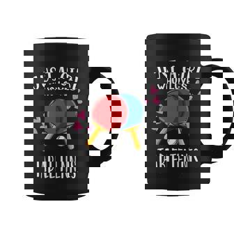 Funny Ping Pong Lover Just A Girl Who Loves Table Tennis Gift Graphic Design Printed Casual Daily Basic Coffee Mug - Thegiftio